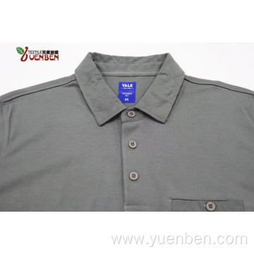 65%Poly 35%Cotton Solid Jersey With  Pocket